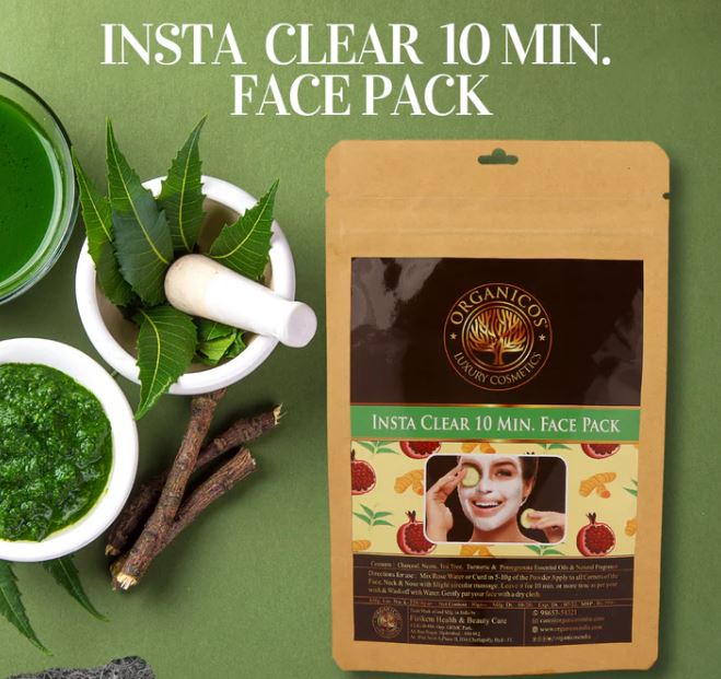 Insta Clear 10 MIN. Face Pack
